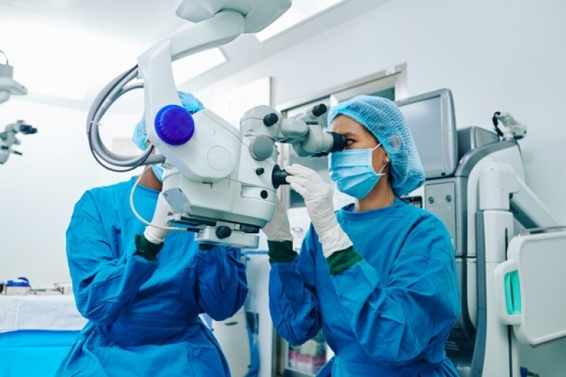 Agendamento de Cirurgia de Olhos Miopia São Caetano do Sul - Cirurgia Retirada Bolsa Olhos