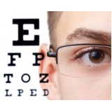 exame oftalmológico de campo visual Região Central